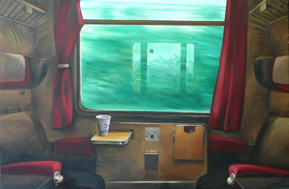 Eisenbahnabteil 1, 2014