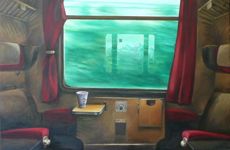 Eisenbahnabteil 1, 2014